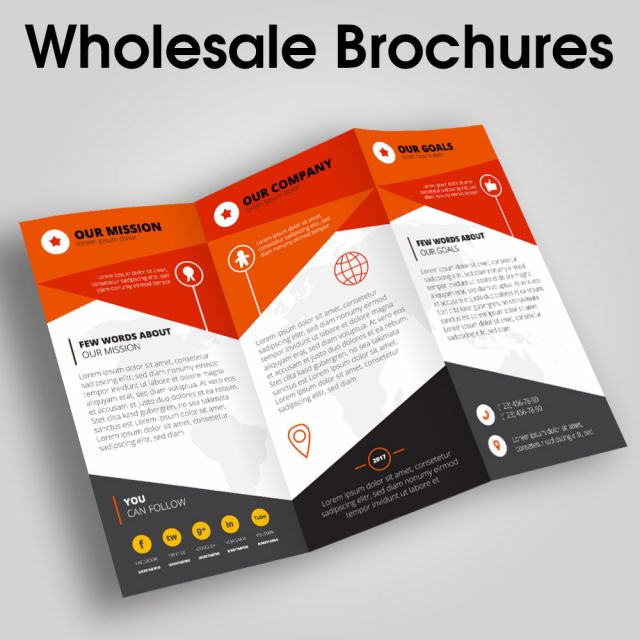 Wholesale Brochure Printing